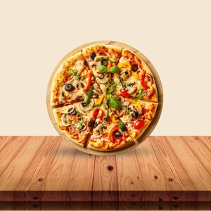 Mushroom Pizza  08"